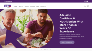 website design for dietitians